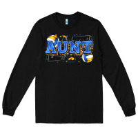 Black aunt volleyball Long Sleeve Tee - Zillion Design Studio