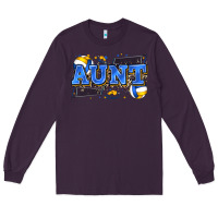 Plum aunt volleyball Long Sleeve Tee - Zillion Design Studio