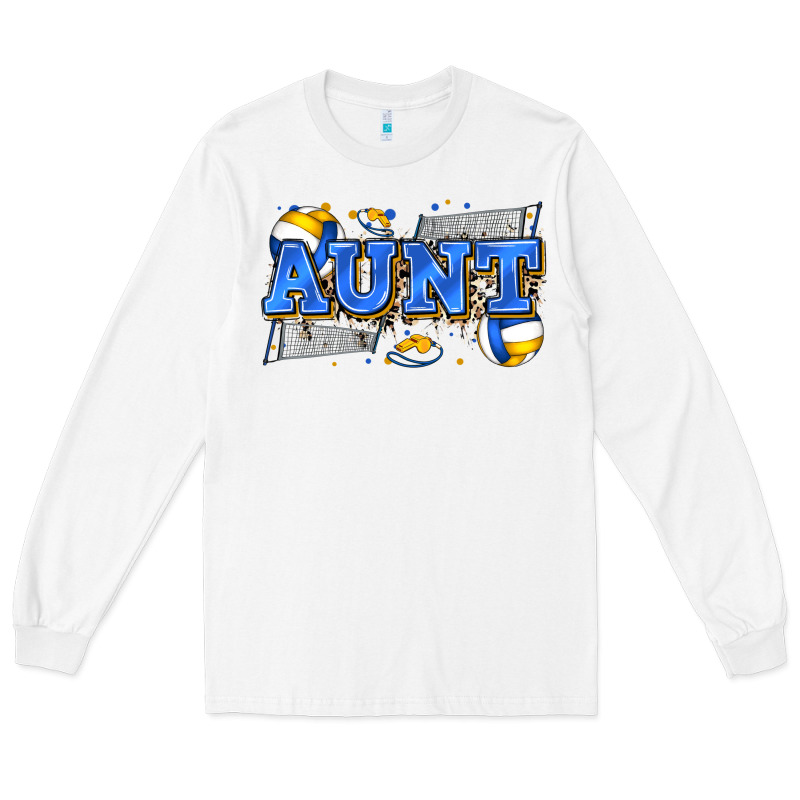 Aunt Volleyball Long Sleeve Tee by Zillion Design Studio | Teevron