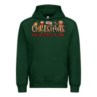 Forest Green christmas calories dont count Urban Hoodie - MaliasSmallBusiness