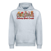 Heather Grey christmas calories dont count Urban Hoodie - MaliasSmallBusiness