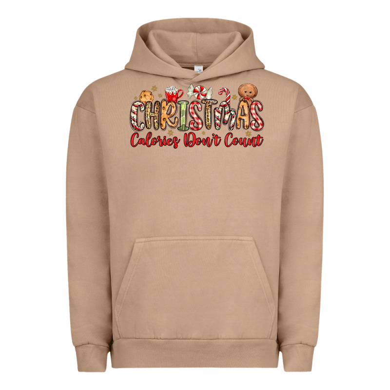 Christmas Calories Dont Count Urban Hoodie by MaliasSmallBusiness | Teevron