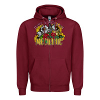 Burgundy just a woman who loves her mechanic Zipper Hoodie - SublimationCraftShop