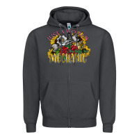 Smoke just a woman who loves her mechanic Zipper Hoodie - SublimationCraftShop