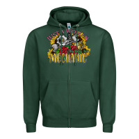 Sports Green just a woman who loves her mechanic Zipper Hoodie - SublimationCraftShop