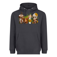 Smoke longhaired cow coffee Heavyweight Hoodie - Jasminsmagicworld