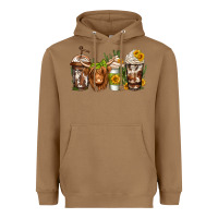 Toasted Coconut longhaired cow coffee Heavyweight Hoodie - Jasminsmagicworld