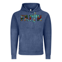 Vintage Denim faith christmas cross Vintage Hoodie - AdoDesignShop