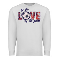 Dove Grey soccer love of the game Premium Sweatshirt - JahusDesignShop