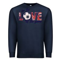 Navy soccer love of the game Premium Sweatshirt - JahusDesignShop