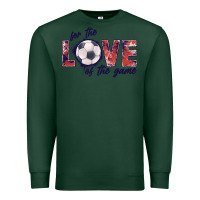 Sports Green soccer love of the game Premium Sweatshirt - JahusDesignShop