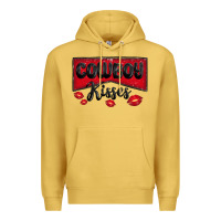 Antique Gold cowboy kisses Premium Hoodie - MaliasSmallBusiness