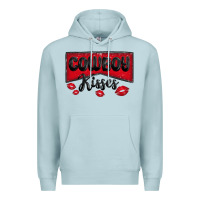 Blue Mist cowboy kisses Premium Hoodie - MaliasSmallBusiness