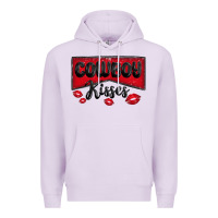 Lilac cowboy kisses Premium Hoodie - MaliasSmallBusiness