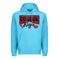 Ocean Blue cowboy kisses Premium Hoodie - MaliasSmallBusiness
