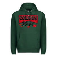 Sports Green cowboy kisses Premium Hoodie - MaliasSmallBusiness