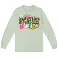Matcha scrub life Long Sleeve Tee - texasbilliewilder