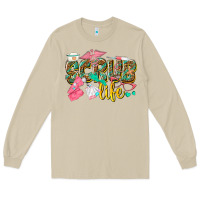 Mushroom scrub life Long Sleeve Tee - texasbilliewilder