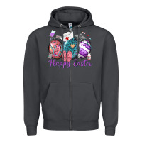 Smoke happy easter eggs nurse n Zipper Hoodie - Neo Western