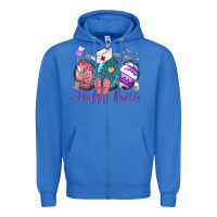 True Royal happy easter eggs nurse n Zipper Hoodie - Neo Western