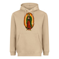 Mushroom our lady of Guadalupe Heavyweight Hoodie - JahusDesignShop