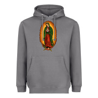 Storm our lady of Guadalupe Heavyweight Hoodie - JahusDesignShop