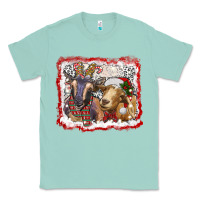 Seafoam christmas goats Classic Tee - RanaPortraitStore