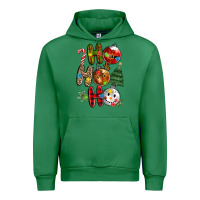 Emerald ho ho ho with Urban Hoodie - MaliasSmallBusiness