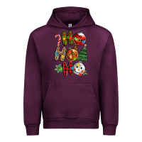 Mauve Wine ho ho ho with Urban Hoodie - MaliasSmallBusiness
