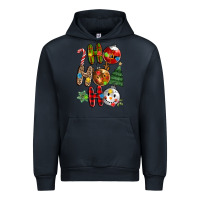 Navy ho ho ho with Urban Hoodie - MaliasSmallBusiness