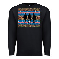 Black armed forces day soldier Premium Sweatshirt - Artiststas