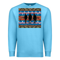 Ocean Blue armed forces day soldier Premium Sweatshirt - Artiststas