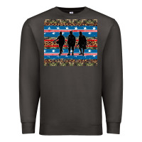 Smoke armed forces day soldier Premium Sweatshirt - Artiststas