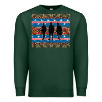 Sports Green armed forces day soldier Premium Sweatshirt - Artiststas