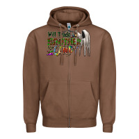 Chestnut will trade brother for candy Zipper Hoodie - CowhideDigitalArt