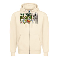 Sandshell will trade brother for candy Zipper Hoodie - CowhideDigitalArt