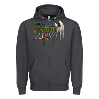 Smoke will trade brother for candy Zipper Hoodie - CowhideDigitalArt