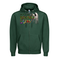 Sports Green will trade brother for candy Zipper Hoodie - CowhideDigitalArt