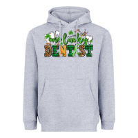 Heather Grey st patricks day one lucky dentist Heavyweight Hoodie - AdoDesignShop