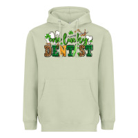 Matcha st patricks day one lucky dentist Heavyweight Hoodie - AdoDesignShop