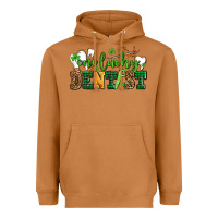 St Patricks Day One Lucky Dentist Heavyweight Hoodie | Teevron