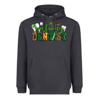 Smoke st patricks day one lucky dentist Heavyweight Hoodie - AdoDesignShop
