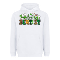 White st patricks day one lucky dentist Heavyweight Hoodie - AdoDesignShop