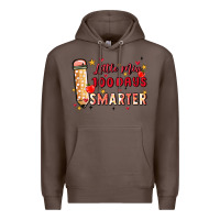 Coffee little miss 100 days smarter Premium Hoodie - MaliasSmallBusiness