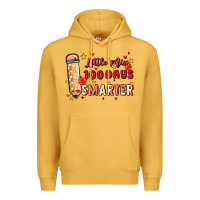 Mustard little miss 100 days smarter Premium Hoodie - MaliasSmallBusiness
