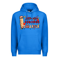 True Royal little miss 100 days smarter Premium Hoodie - MaliasSmallBusiness