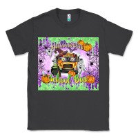 Smoke Halloween School Bus Classic Tee - texasbilliewilder