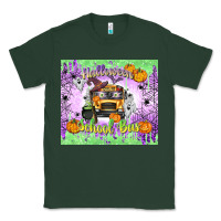 Sports Green Halloween School Bus Classic Tee - texasbilliewilder