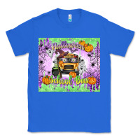 True Royal Halloween School Bus Classic Tee - texasbilliewilder