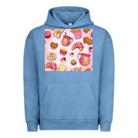 Pigment Pebble Blue mexican pan dulce Urban Hoodie - MaliasSmallBusiness